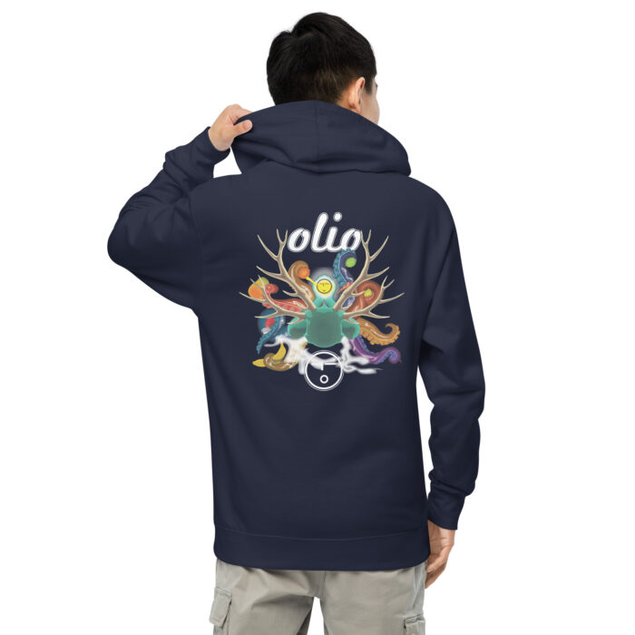 Hash God Unisex midweight hoodie - Image 2