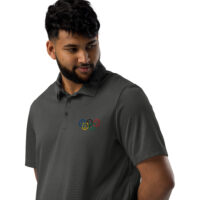 Oliolympics Adidas space-dyed polo - Image 2