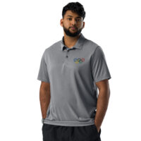Oliolympics Adidas space-dyed polo - Image 3