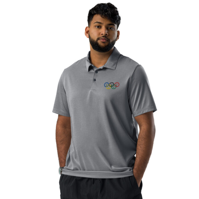 Oliolympics Adidas space-dyed polo - Image 3