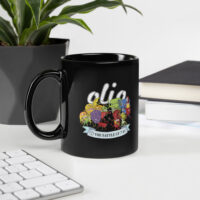 Battle Of 710 Black Glossy Mug