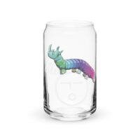 Rhinopillar Can-shaped glass