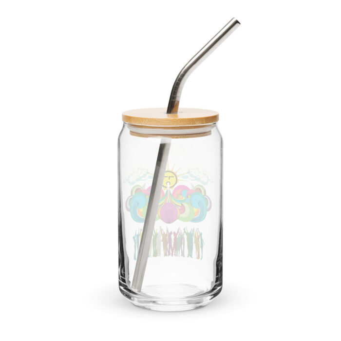 Olio Sun Smoke Can-shaped glass