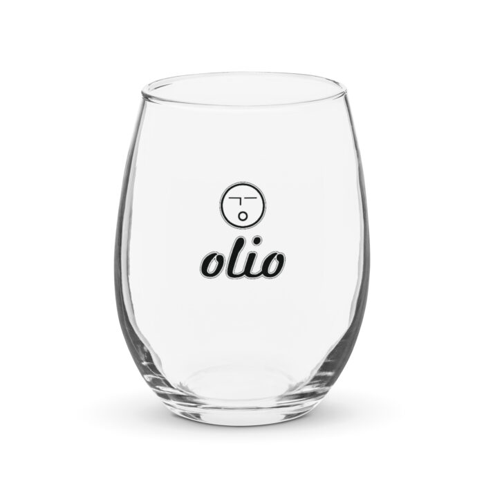 Simple Olio Stemless wine glass