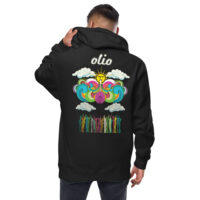Olio Sun Smoke Fleece Zip Hoodie