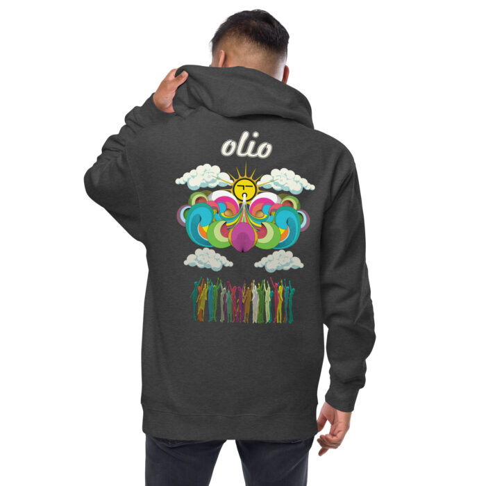 Olio Sun Smoke Fleece Zip Hoodie - Image 4