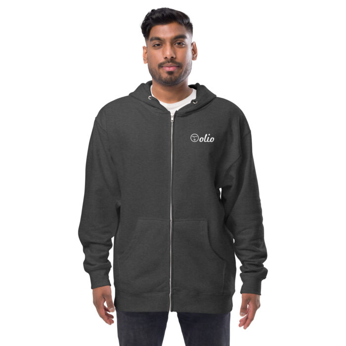 Olio Sun Smoke Fleece Zip Hoodie - Image 7
