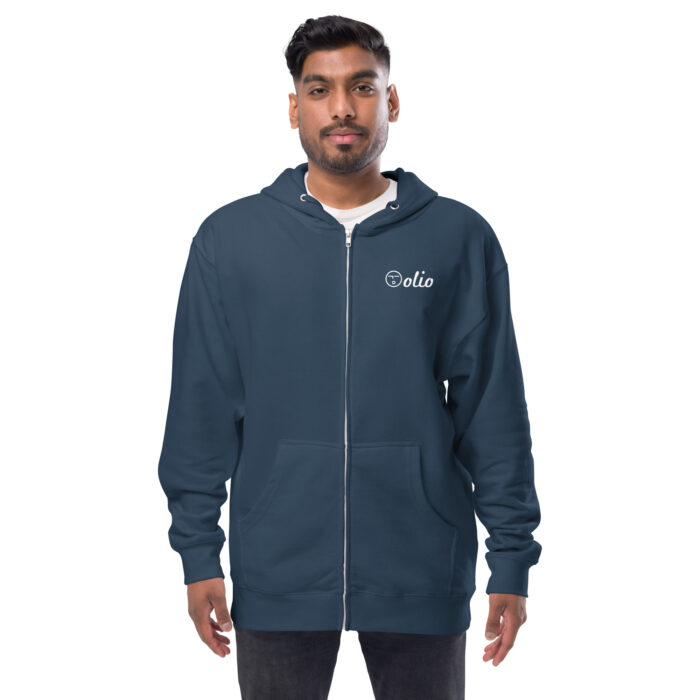 Olio Sun Smoke Fleece Zip Hoodie - Image 5