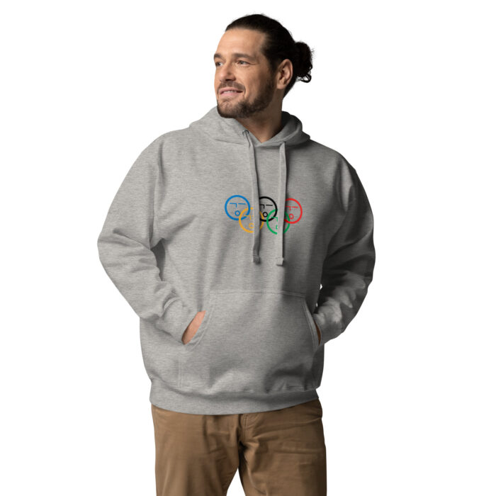 Oliolympics Unisex Hoodie (Cotton Heritage - Image 5