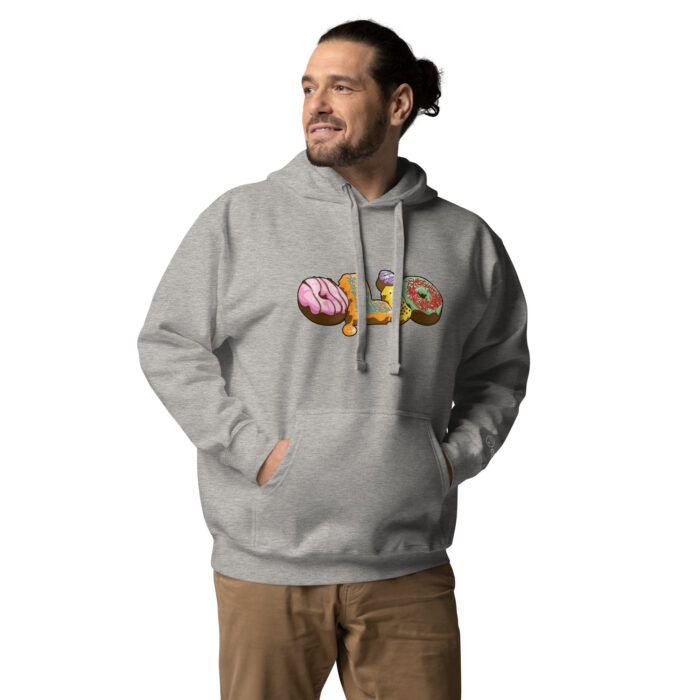 Donuts Olio Unisex Pullover Hoodie - Image 19