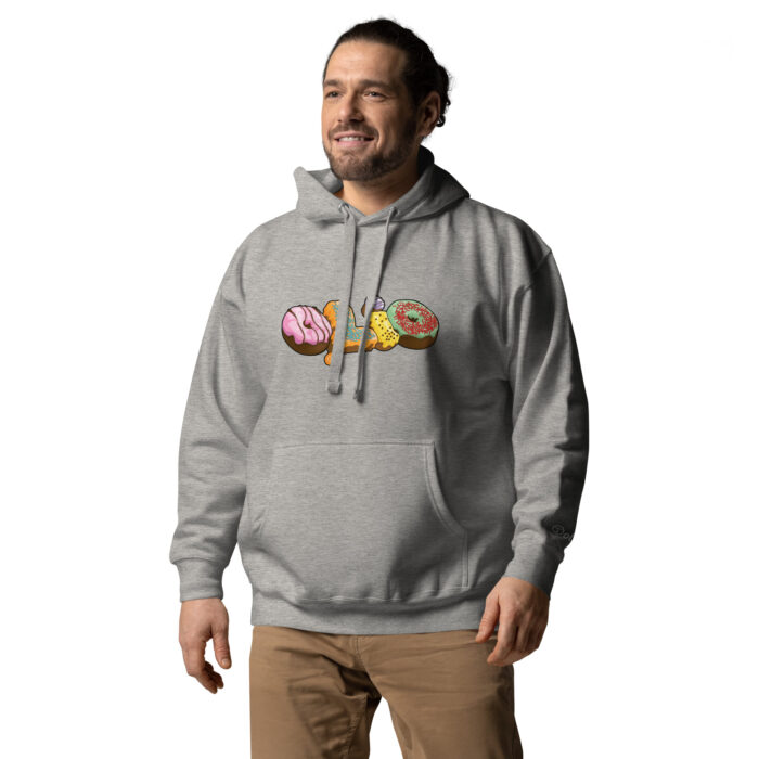 Donuts Olio Unisex Pullover Hoodie - Image 20