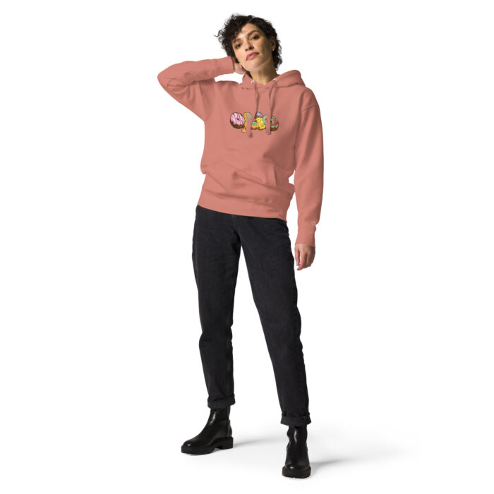 Donuts Olio Unisex Pullover Hoodie - Image 4