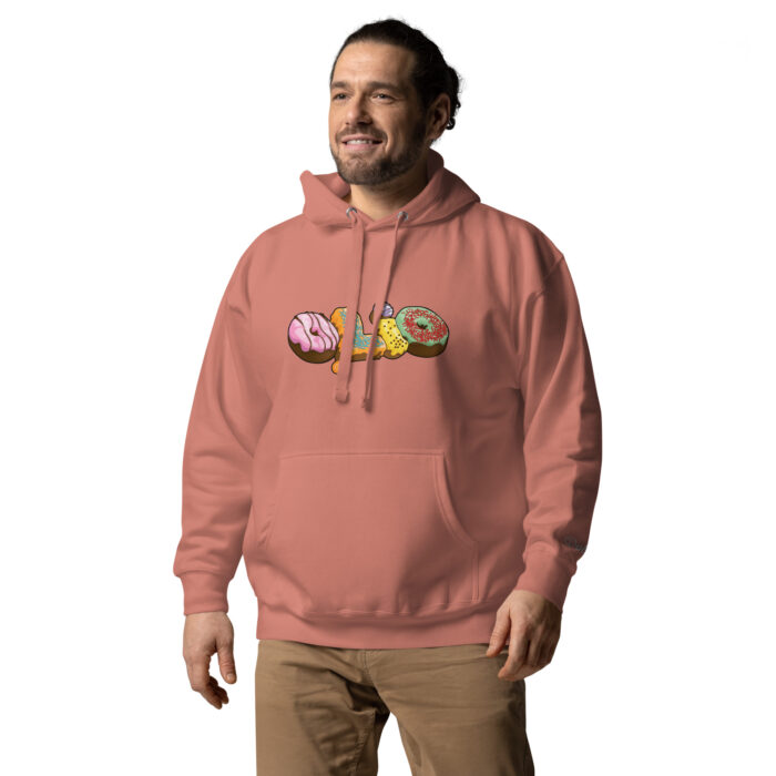Donuts Olio Unisex Pullover Hoodie - Image 18