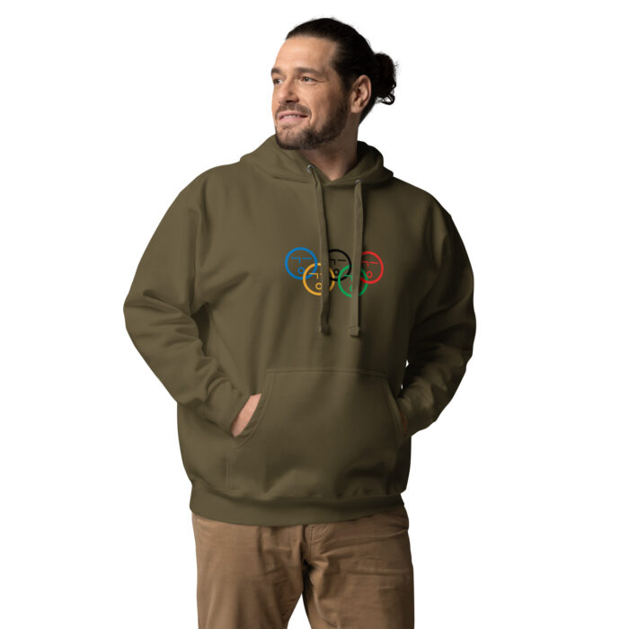 Oliolympics Unisex Hoodie (Cotton Heritage - Image 4
