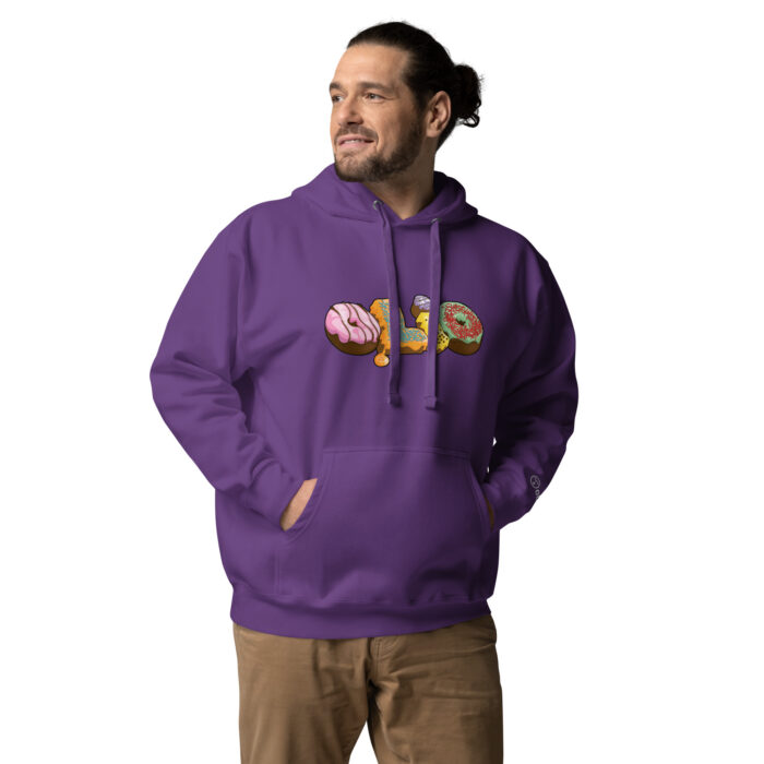 Donuts Olio Unisex Pullover Hoodie - Image 13