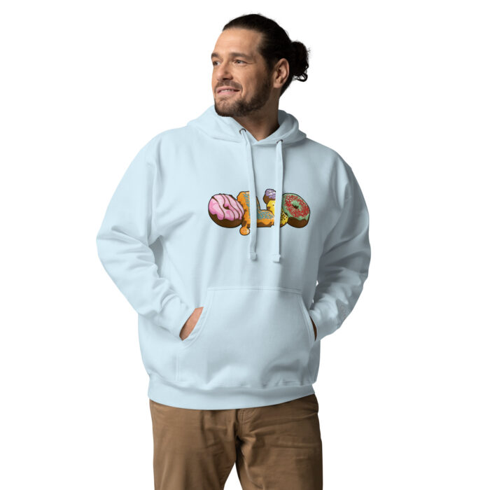 Donuts Olio Unisex Pullover Hoodie - Image 21