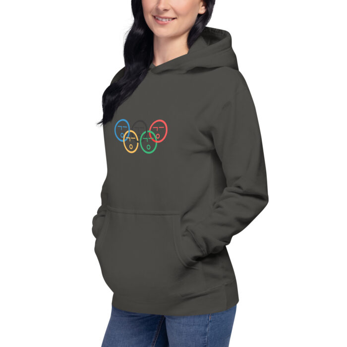 Oliolympics Unisex Hoodie (Cotton Heritage - Image 2