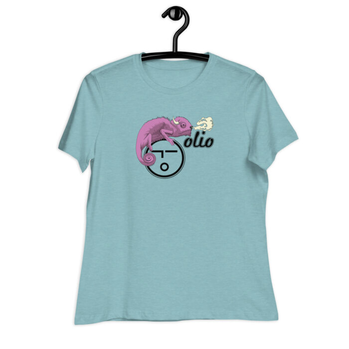 Bisomeleon in Pink Women's Relaxed T-Shirt