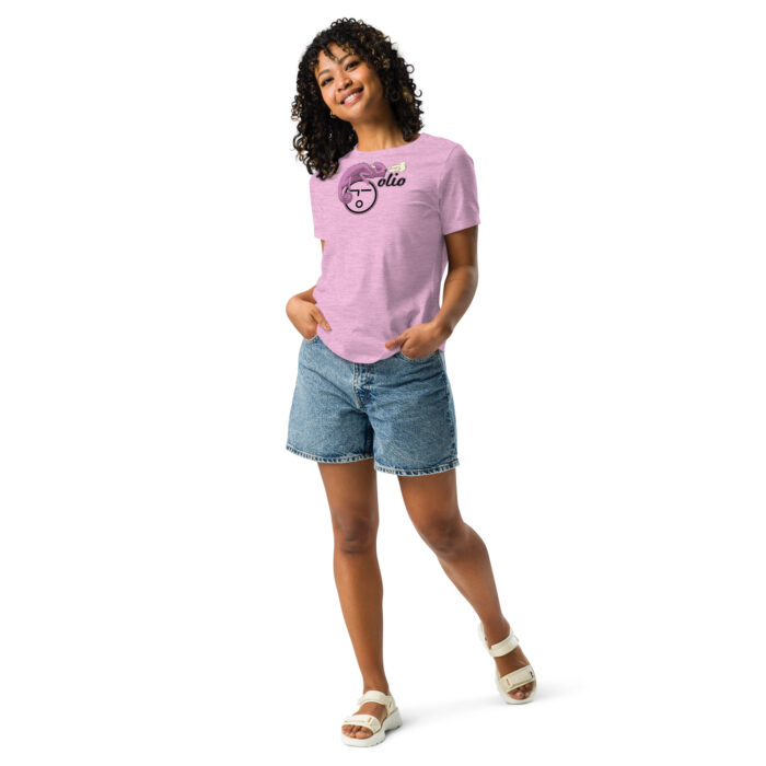 Bisomeleon in Pink Women's Relaxed T-Shirt - Image 4