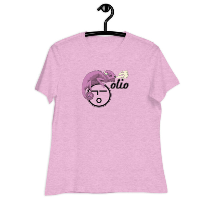 Bisomeleon in Pink Women's Relaxed T-Shirt - Image 6