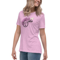 Bisomeleon in Pink Women's Relaxed T-Shirt - Image 5