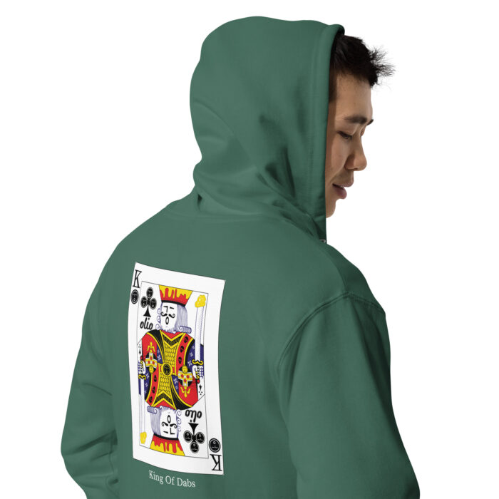King Of Dabs Unisex fleece zip up hoodie (Independent trading co) - Image 18