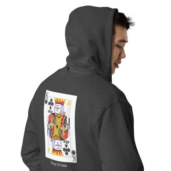 King Of Dabs Unisex fleece zip up hoodie (Independent trading co) - Image 14