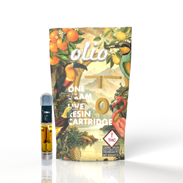 OLIO – One Gram BHO Cart and mylar